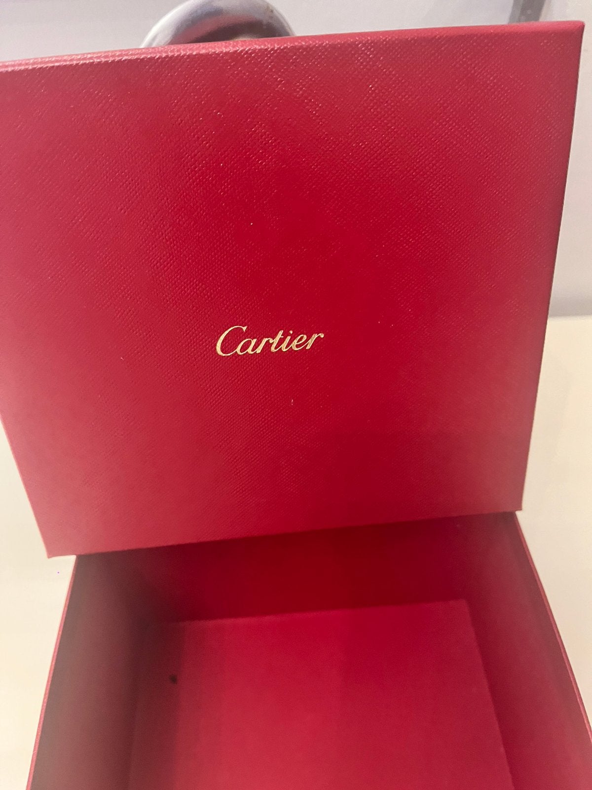 Boîte vide de Cartier pour présentation de cadeau ou deco, Enlèvement ou Envoi, Comme neuf