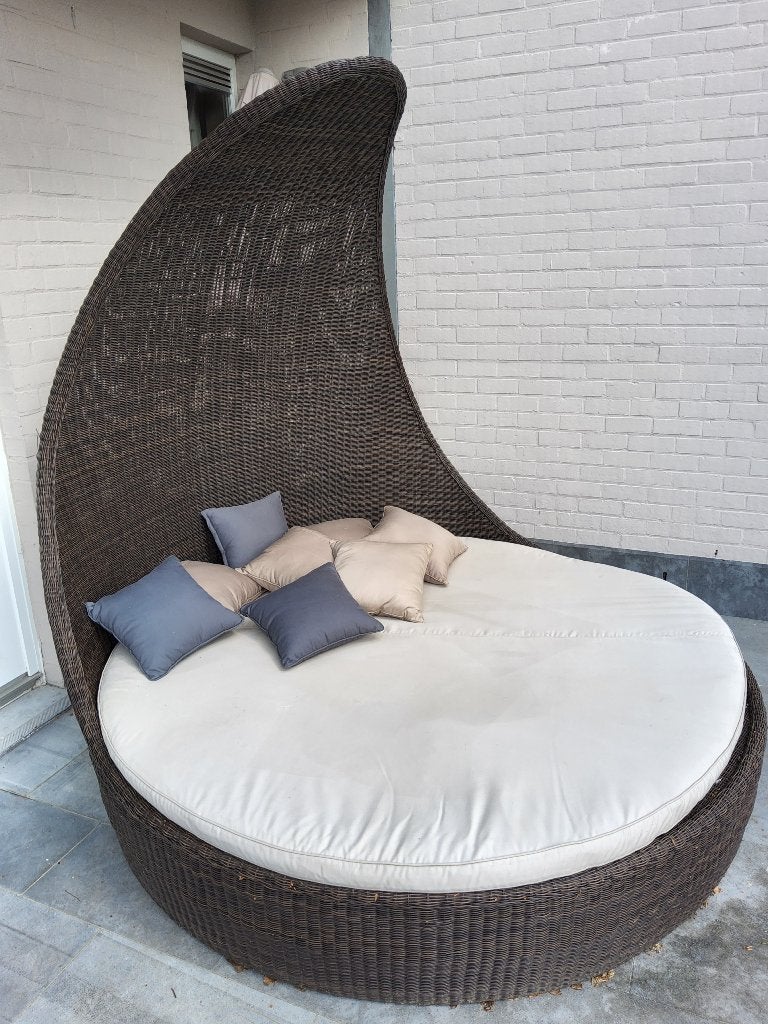 tuinmeubel ligbed, Tuin en Terras, Ligbedden, Ophalen, Gebruikt, Rotan