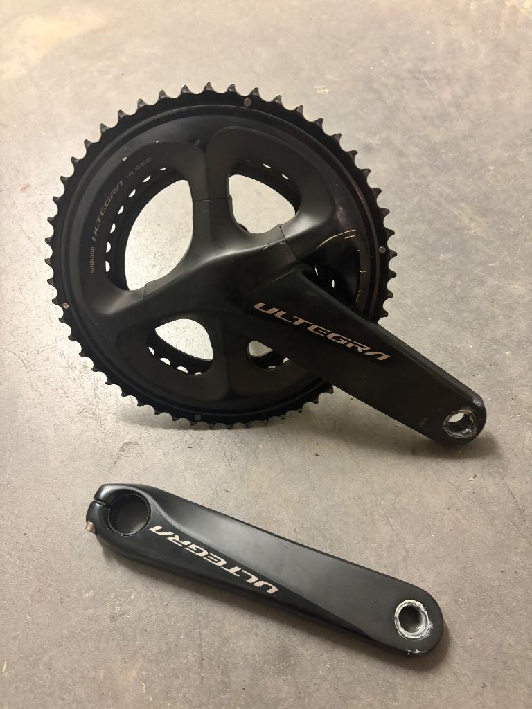 Ultegra Mini-groep, Fietsen en Brommers, Fietsonderdelen, Crankstel of Pedalen, Gebruikt, Ophalen of Verzenden, Aluminium