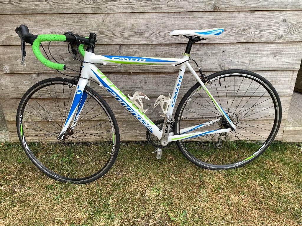 Koersfiets, Gebruikt, Versnellingen, Cannondale, Schijfrem