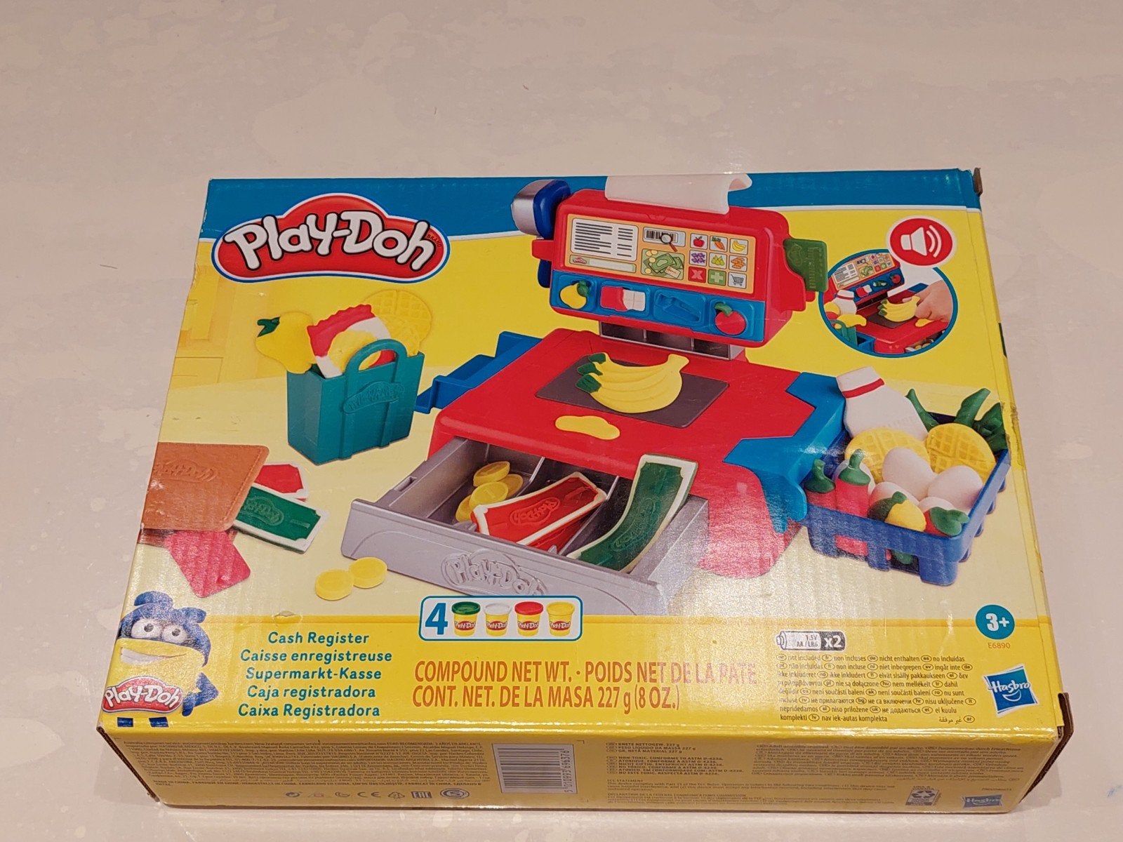 Play Doh Kassa, Ophalen
