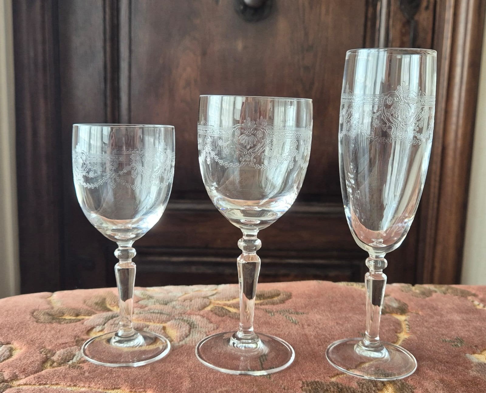 Verres en cristal d'Arques raffinés. 30 pièces., Enlèvement