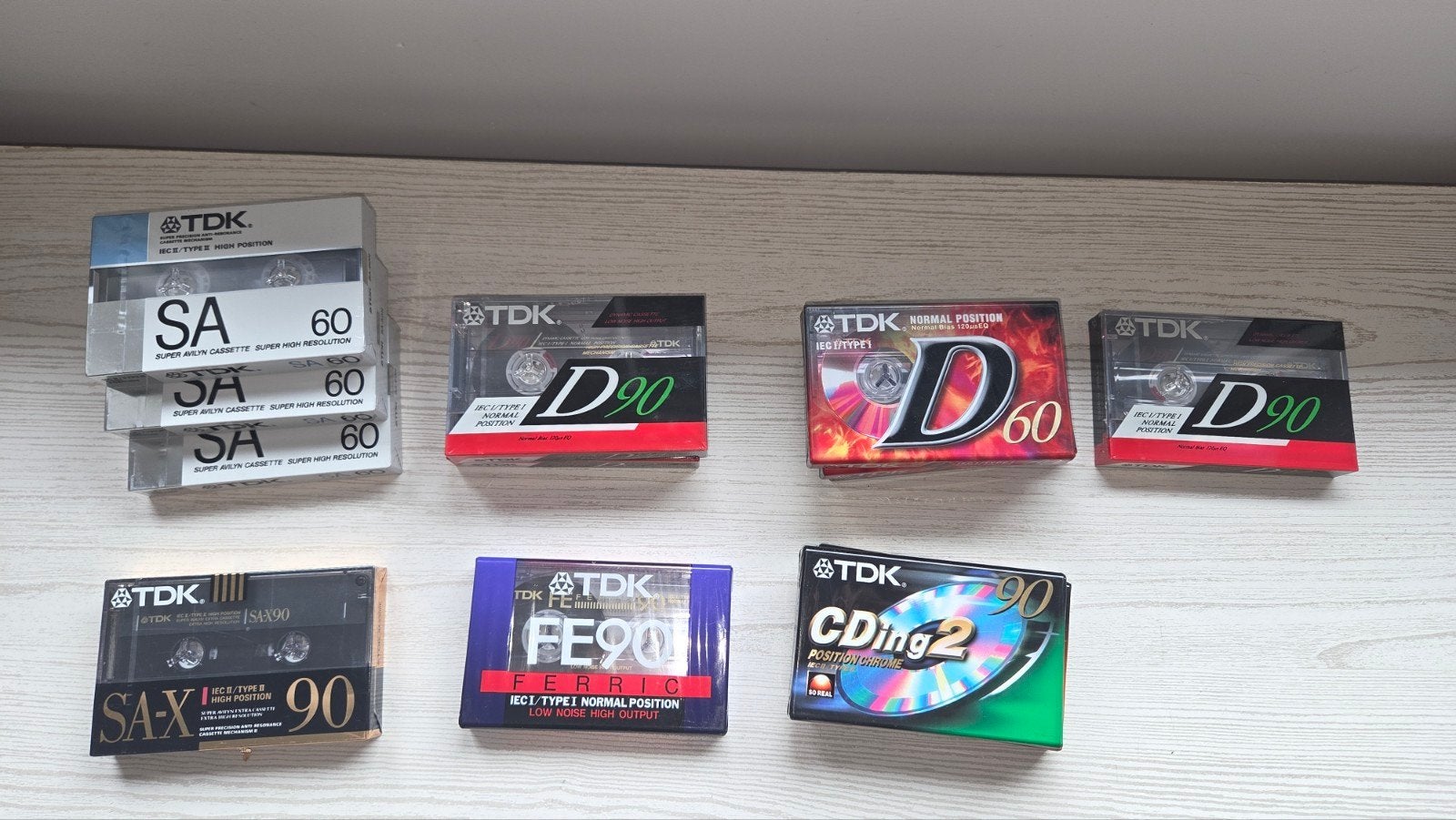 cassettes tdk neuves, Enlèvement