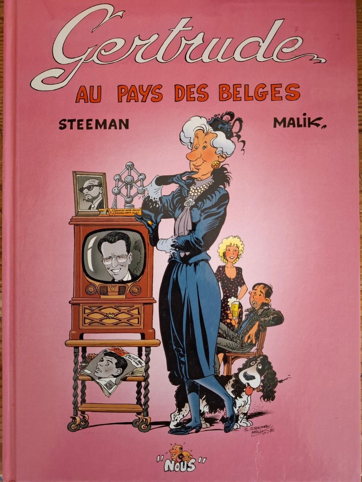 Gertrude au pays des belges, Steeman Malik, Livres, BD, Enlèvement