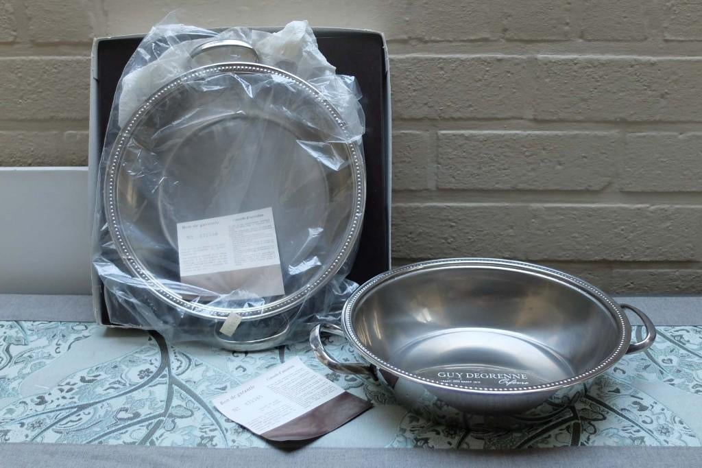 inox kom Guy Degrenne  18/10 inox, Huis en Inrichting, Keuken | Potten en Pannen, Ophalen of Verzenden, Nieuw, Inox, Overige typen
