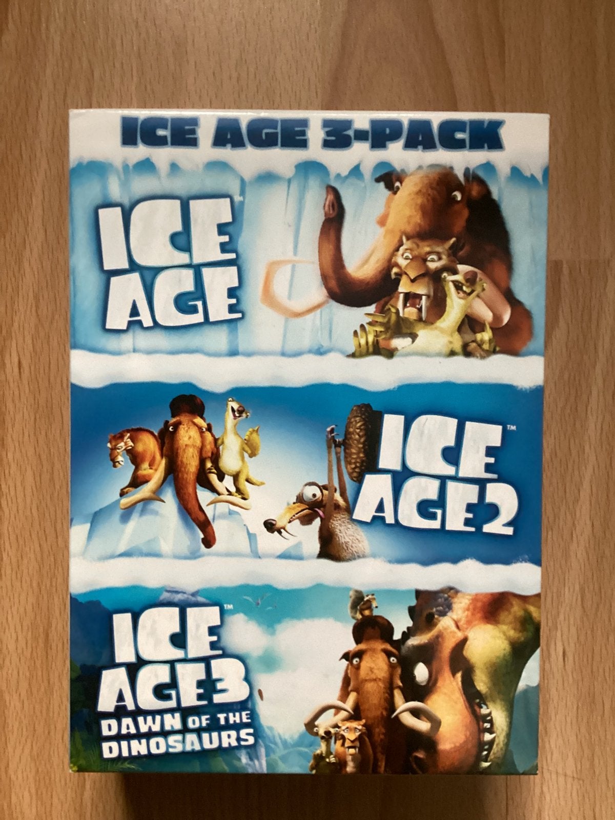 Dvd’s Ice Age 3-pack - Nieuw, Cd's en Dvd's, Avontuur, Ophalen of Verzenden, Vanaf 6 jaar, Nieuw in verpakking