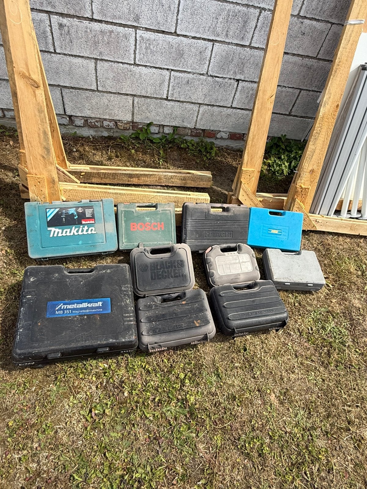 Set gereedschapskisten voor alle merken, Doe-het-zelf en Bouw, Kratten en Dozen, Ophalen, Gebruikt, Doos
