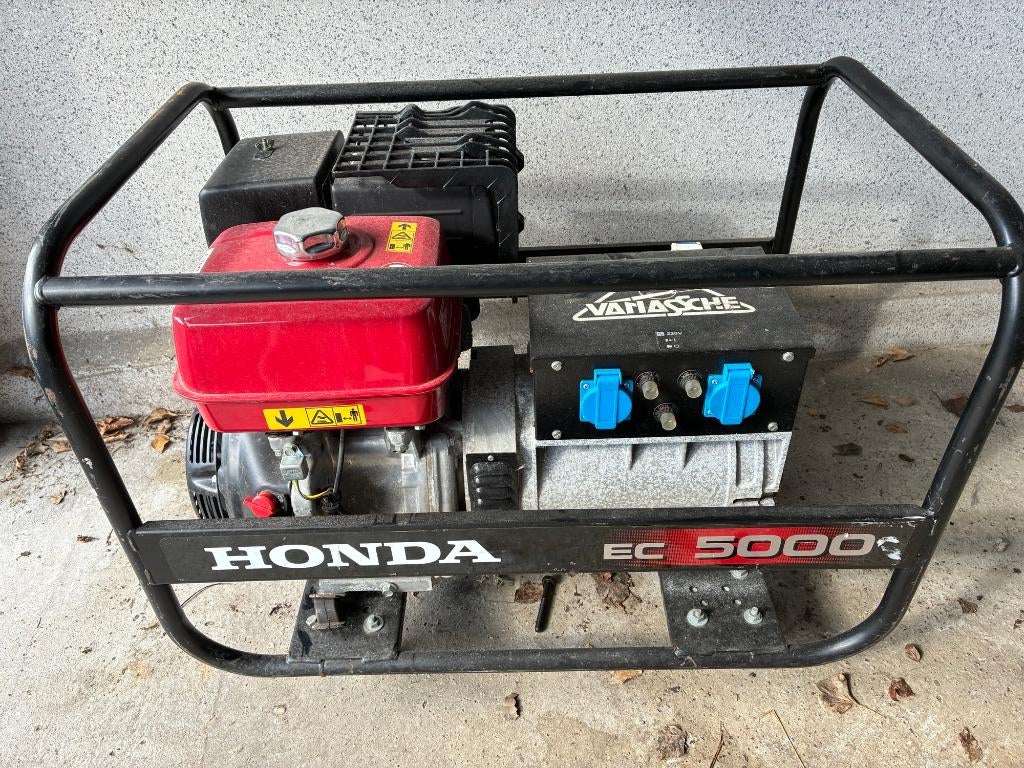 Generator, Ophalen, Gebruikt, 5 tot 10 kVA, Benzine