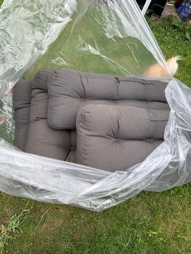 Lounge kussens, Ophalen, Gebruikt, Loungeset, Overige materialen