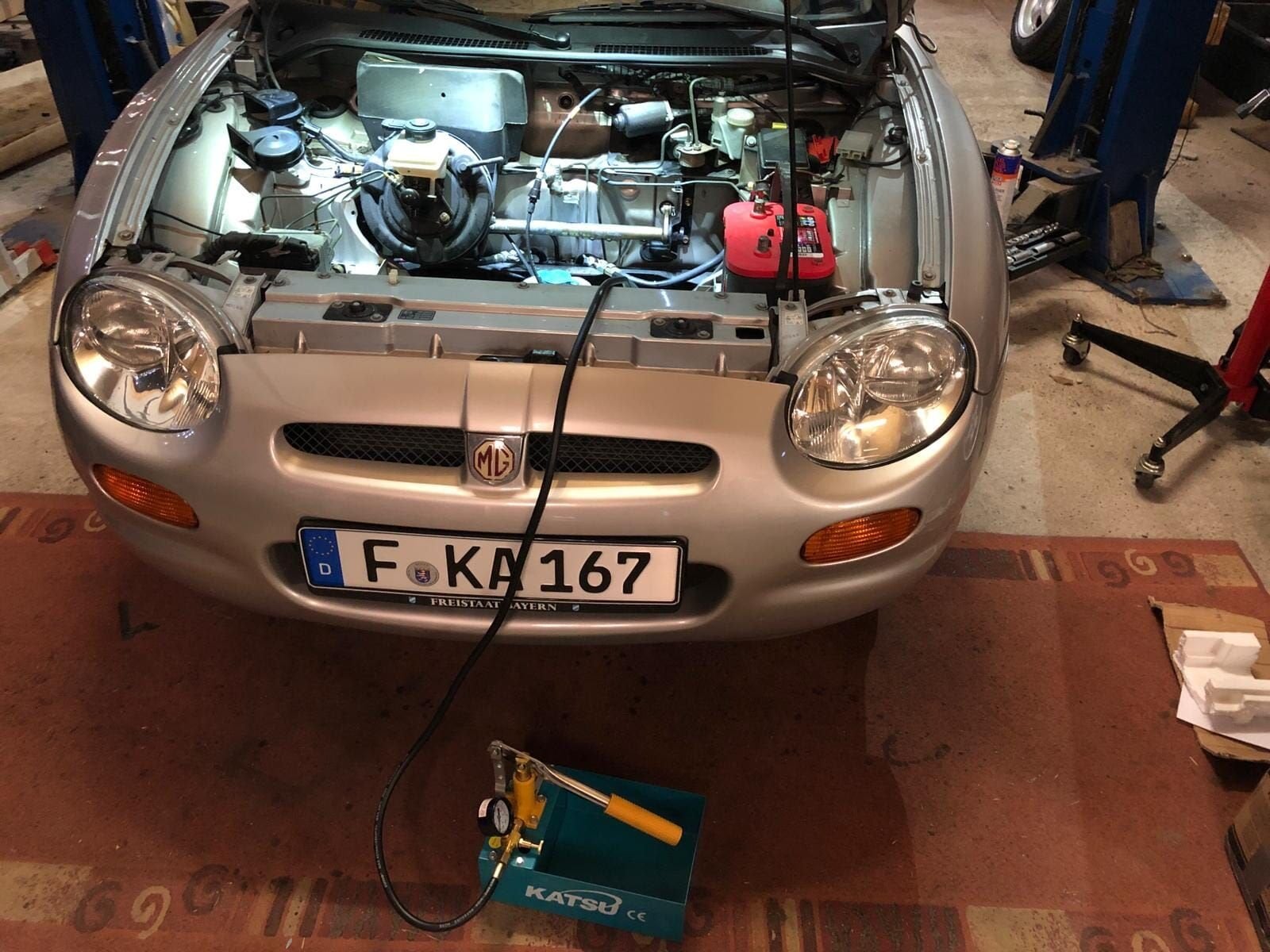 mg tf mgtf mg f mgf hydragas pomp huren of kopen, -, -, Nieuw, Ophalen of Verzenden