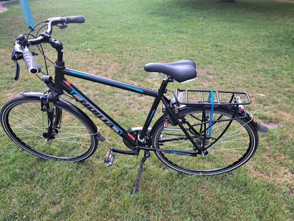 Norta N7 4 Herenfiets – Cosmos Zwart – Maat 52, Autres marques, Vitesses, 49 à 53 cm, Comme neuf