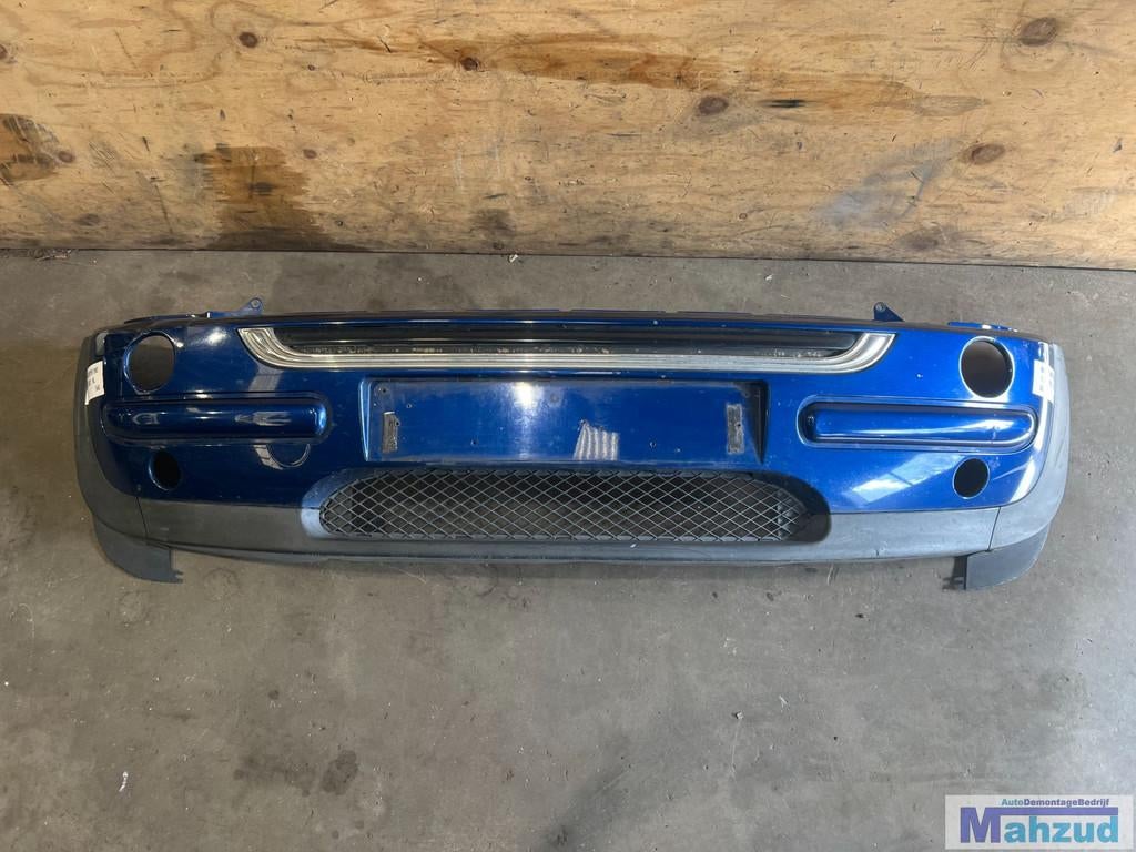 MINI COOPER ONE S R50 BLAUW 862/5 voorbumper 2001-2006, Gebruikt, Customer.service@mini.co.uk, Mini, Bumper