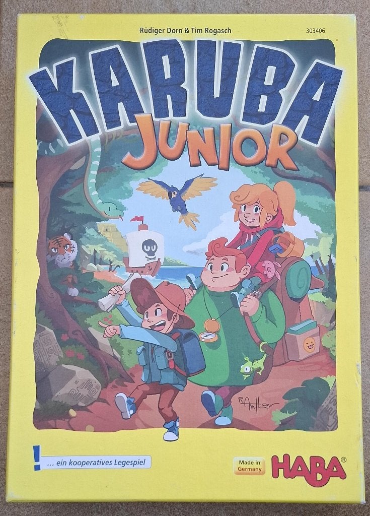 Karuba Junior - Haba, Hobby & Loisirs créatifs, 1 ou 2 joueurs, Enlèvement, Comme neuf, Haba