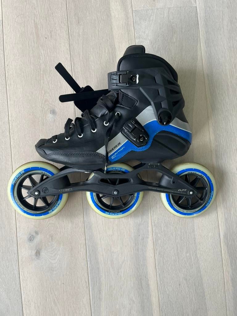 Fitness inline skates Powerslide Marathon RVI maat 44, Ophalen, Zo goed als nieuw, Powerslide