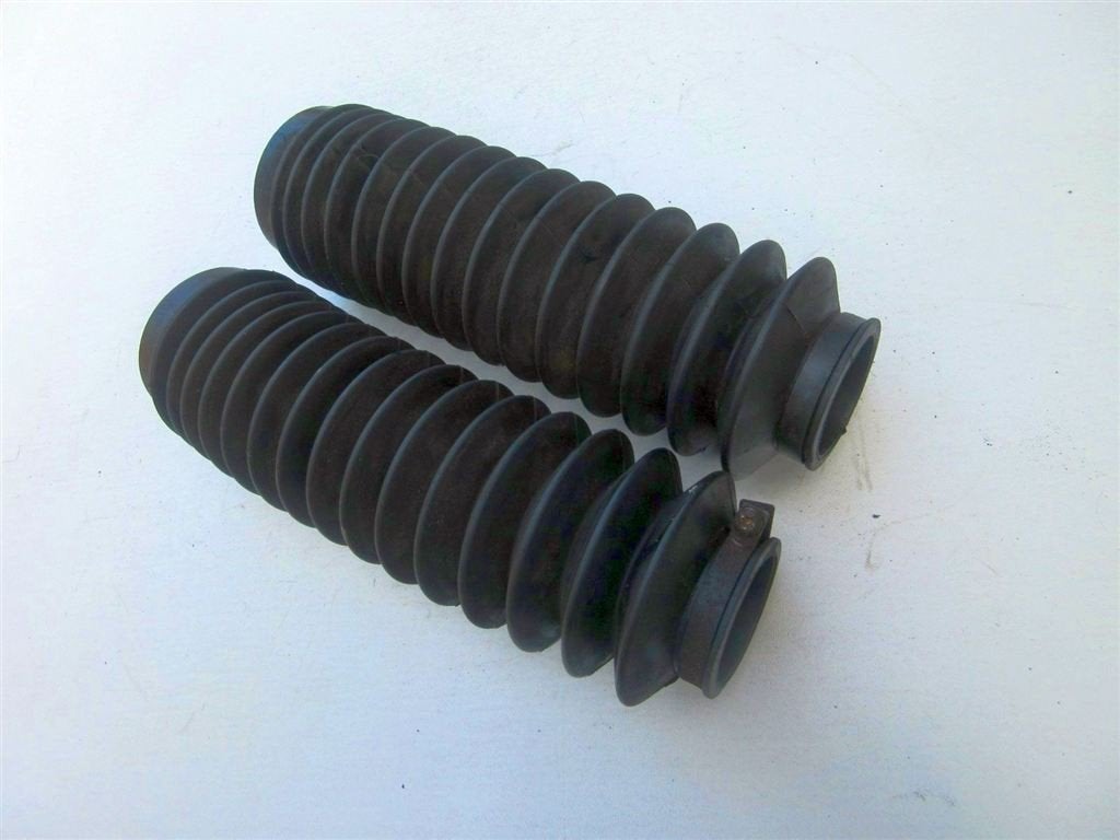Kawasaki GT550 voorvork hoezen Z550 vorkhoezen vork rubbers, Enlèvement, Utilisé