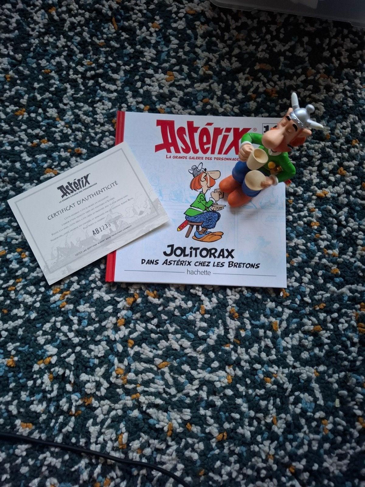 Figurine résine Astérix - Jolitorax N14 - Hachette, Enlèvement, Neuf