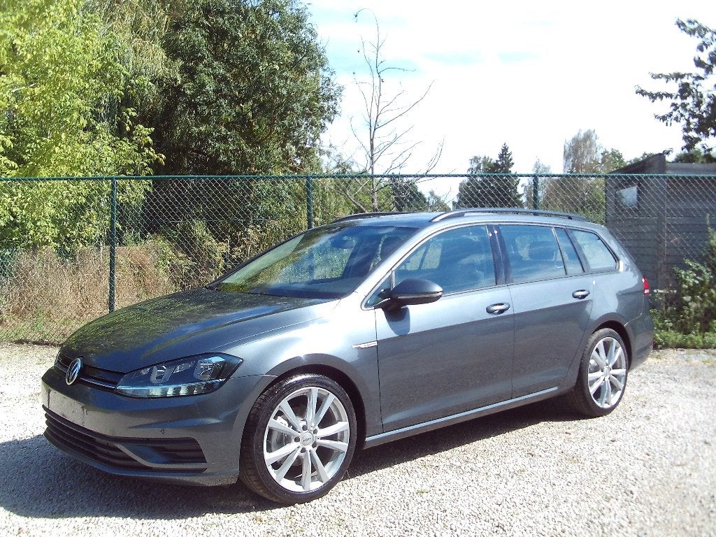 VW Golf VII Break Benzine 99dkm 1.5 TSI 131PK 18"ALU PANO 20, Autos, Argent ou Gris, Achat, Euro 6, Entreprise