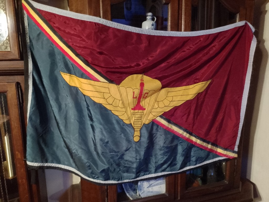 para commando vaandel, Verzamelen, Ophalen, Landmacht, Vlag of Vaandel
