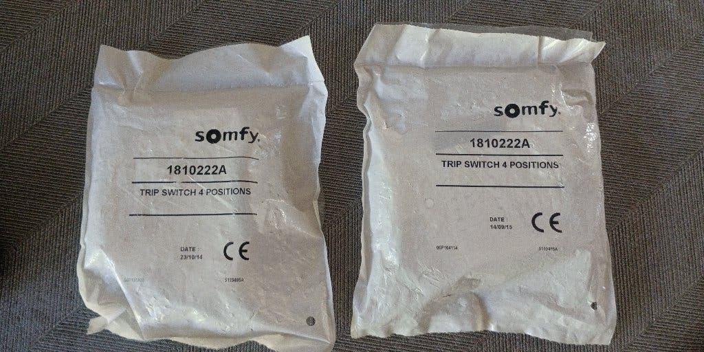 Télérupteur 4 positions Somfy (Finder), Gris, Enlèvement ou Envoi, Moins de 100 cm, Comme neuf