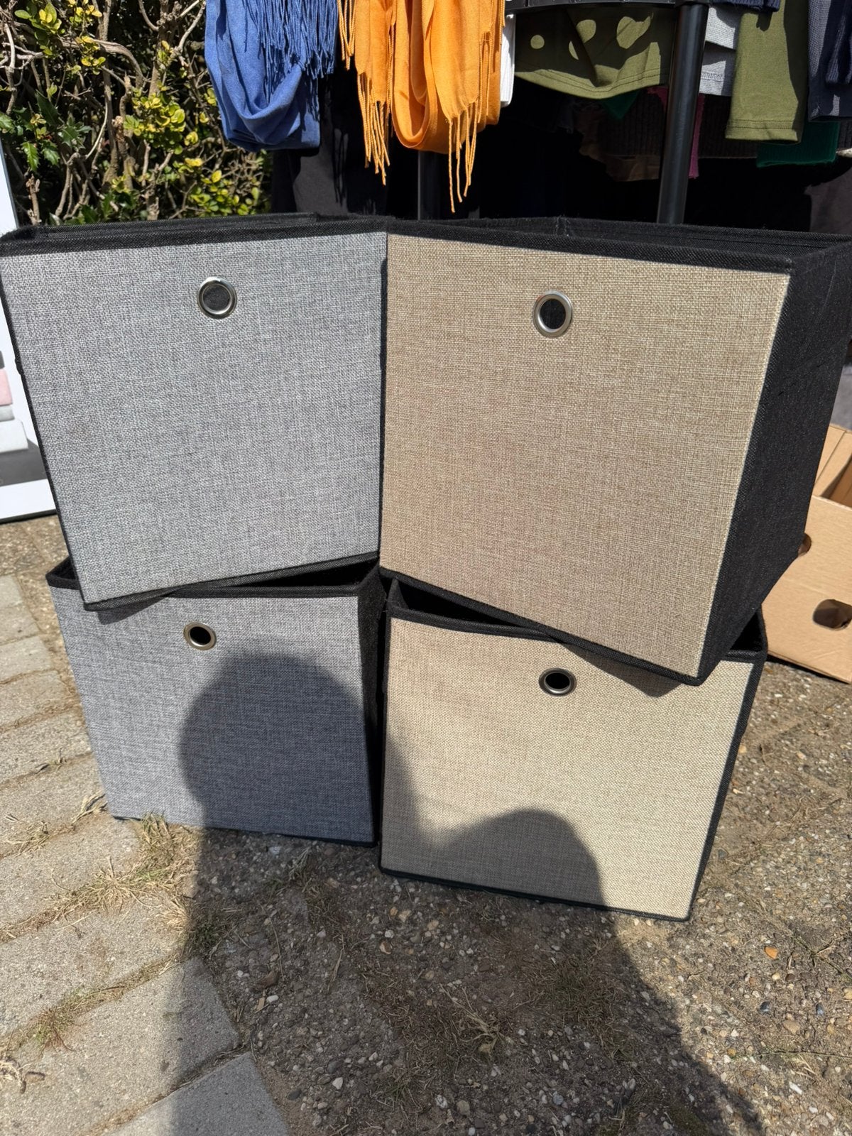 4 manden kallax, Jardin & Terrasse, Enlèvement, Comme neuf