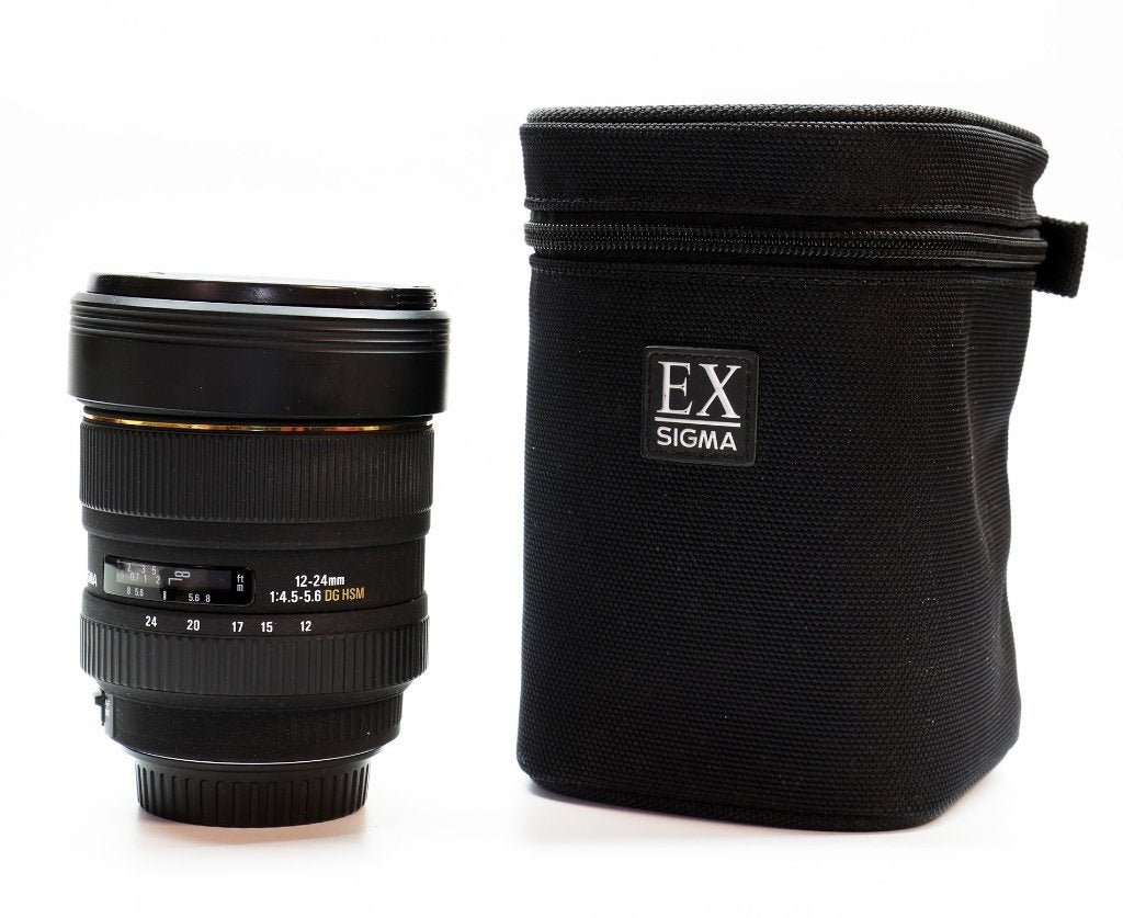 Sigma 12 - 24mm f4.5-5.6 EX DG HSM (Canon EF), Sigma, Zoom, Zo goed als nieuw, Canon EF