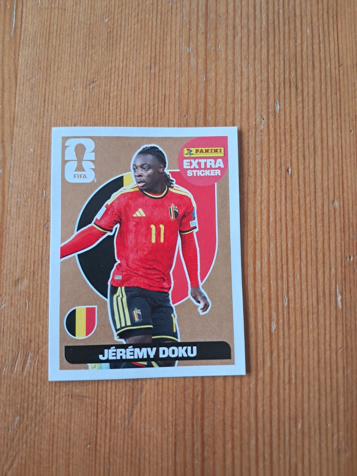 Extra sticker Panini Jérémy Doku bronze à vendre ou échanger, Hobby & Loisirs créatifs, Enlèvement ou Envoi