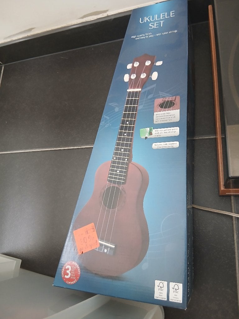 ukulele, Muziek en Instrumenten, Ophalen, Zo goed als nieuw, Ukelele