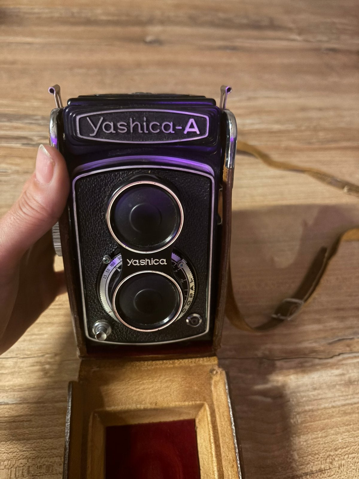 Appareil photo vintage yashica, Ophalen, Gebruikt