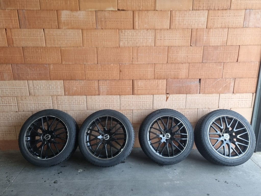 Complete set - MAK - Giugiario Design - R21, Ophalen, Gebruikt, Velg(en), 21 inch