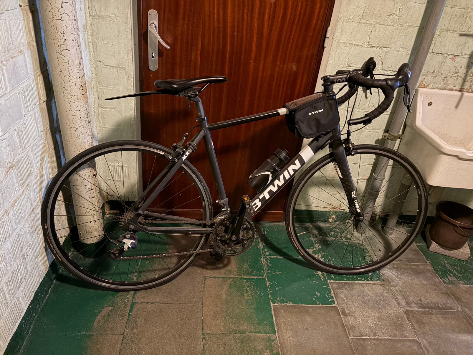 Racefiets BTWIN, Fietsen en Brommers, Ophalen of Verzenden, Gebruikt, Heren, Overige merken