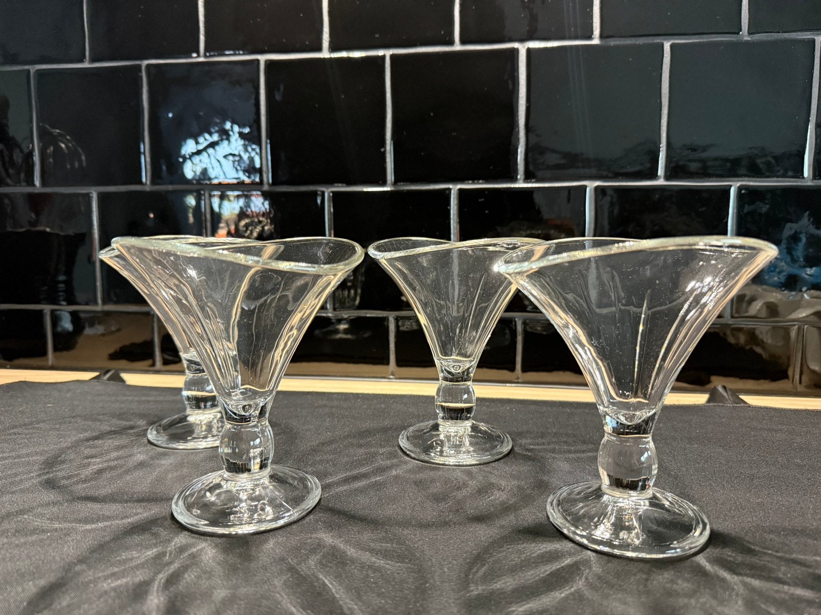 4 nieuwe ijscoupes, Verzamelen, Ophalen, Nieuw