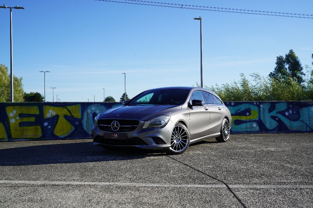 Prachtige Mercedes CLA 180 Shooting Brake Automaat, Auto's, Mercedes-Benz, CLA, 4 cilinders, 1600 cc, Leder en Stof