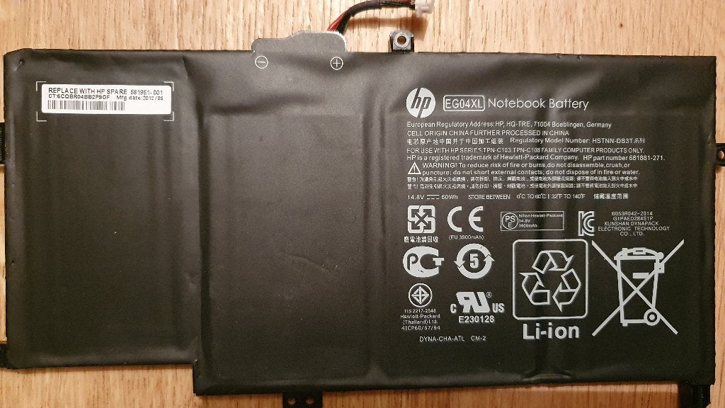 Batteries pour ordinaters portables HP, Computers en Software, Accu's en Batterijen, Ophalen of Verzenden, Nieuw