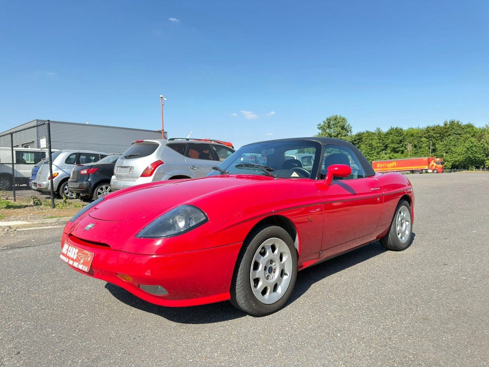 FIAT BARCHETTA 1.8 16V CABRIO – HARDTOP – OLDTIMER – 131 PK, Zwart, Cabriolet, 131 kW, Bedrijf