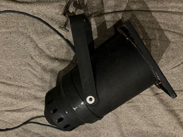 VINTAGE PULSAR STAGE LIGHT SPOT PR 5A4/6. GOEDE STAAT., Muziek en Instrumenten, Ophalen of Verzenden, Gebruikt, Licht, Kleur