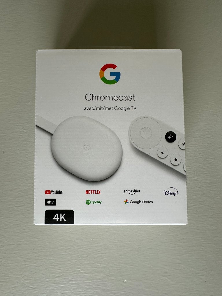 Google Chromecast met Google TV (4K), Enlèvement, Comme neuf