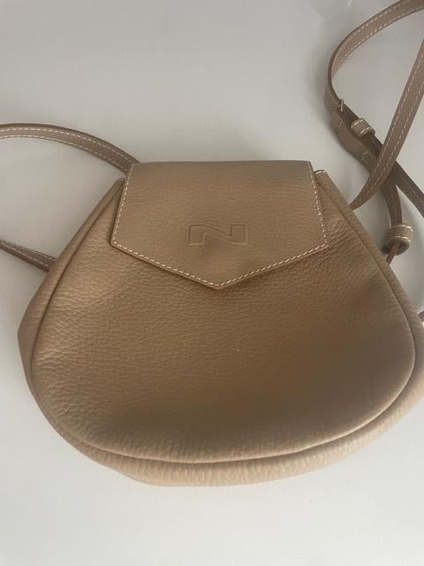 Nathan Baume crossbody /handtas beige Nieuwstaat, Handtassen en Accessoires, Tassen | Damestassen, Ophalen of Verzenden, Zo goed als nieuw