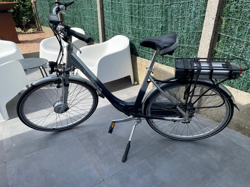 Damesfiets Elektrisch, Gebruikt, 51 tot 55 cm, 50 km per accu of meer, Ophalen