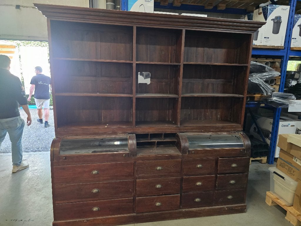 hardhouten buffetkast, 200 cm ou plus, Comme neuf, Enlèvement, 200 cm ou plus