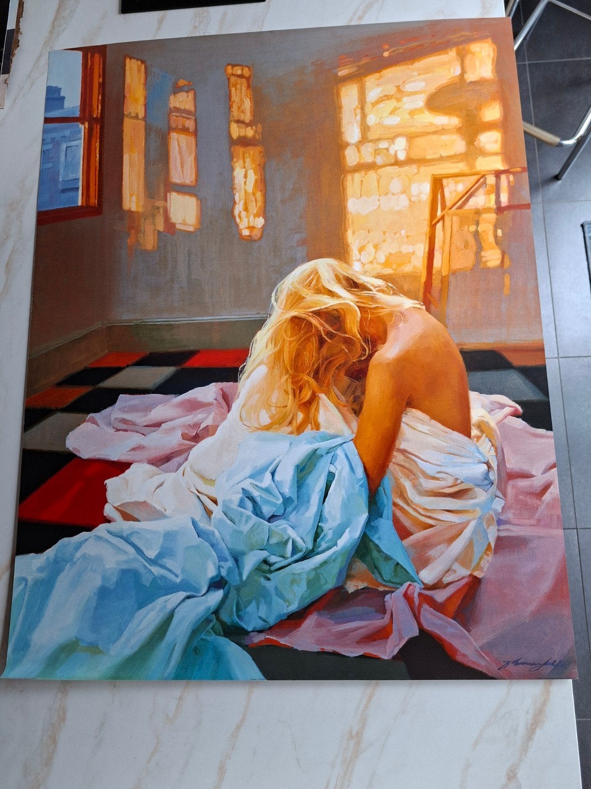 Très beau poster haute qualité 70/90cm, Antiek en Kunst, Kunst | Overige Kunst, Ophalen of Verzenden