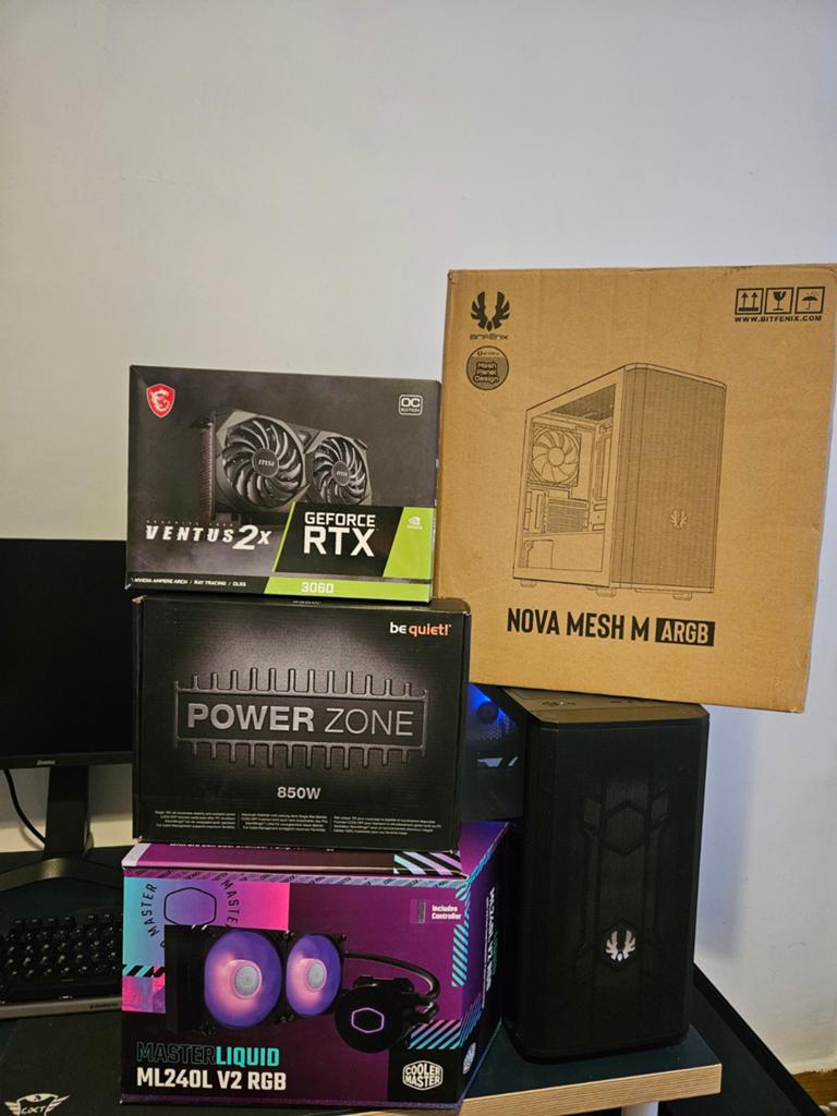 PC GAMER - RYZEN 5 7600X - RTX 3060 12GB - DDR5 16GB 5200MHZ, Computers en Software, Desktop Pc's, Ophalen