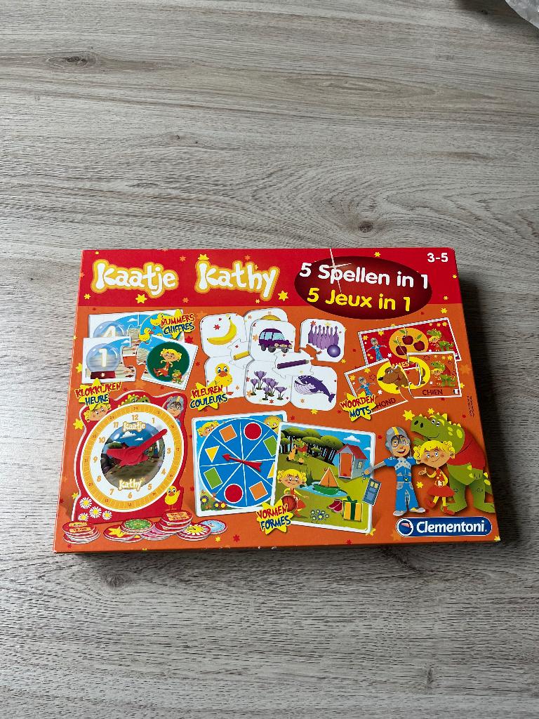 Kaatje spel, Ophalen of Verzenden, Gebruikt, Clementoni