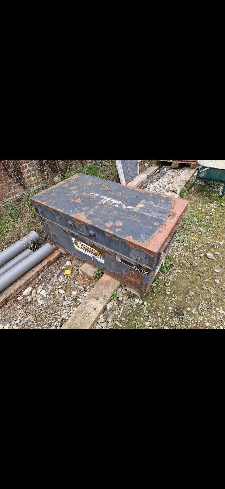 Metalen werfkist, Doe-het-zelf en Bouw, Gereedschapskisten, Ophalen
