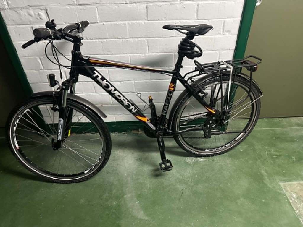 Fiets Thompson Raptor MTB city, Fietsen en Brommers, Gebruikt, Velgrem, Meer dan 20 versnellingen, 53 tot 57 cm