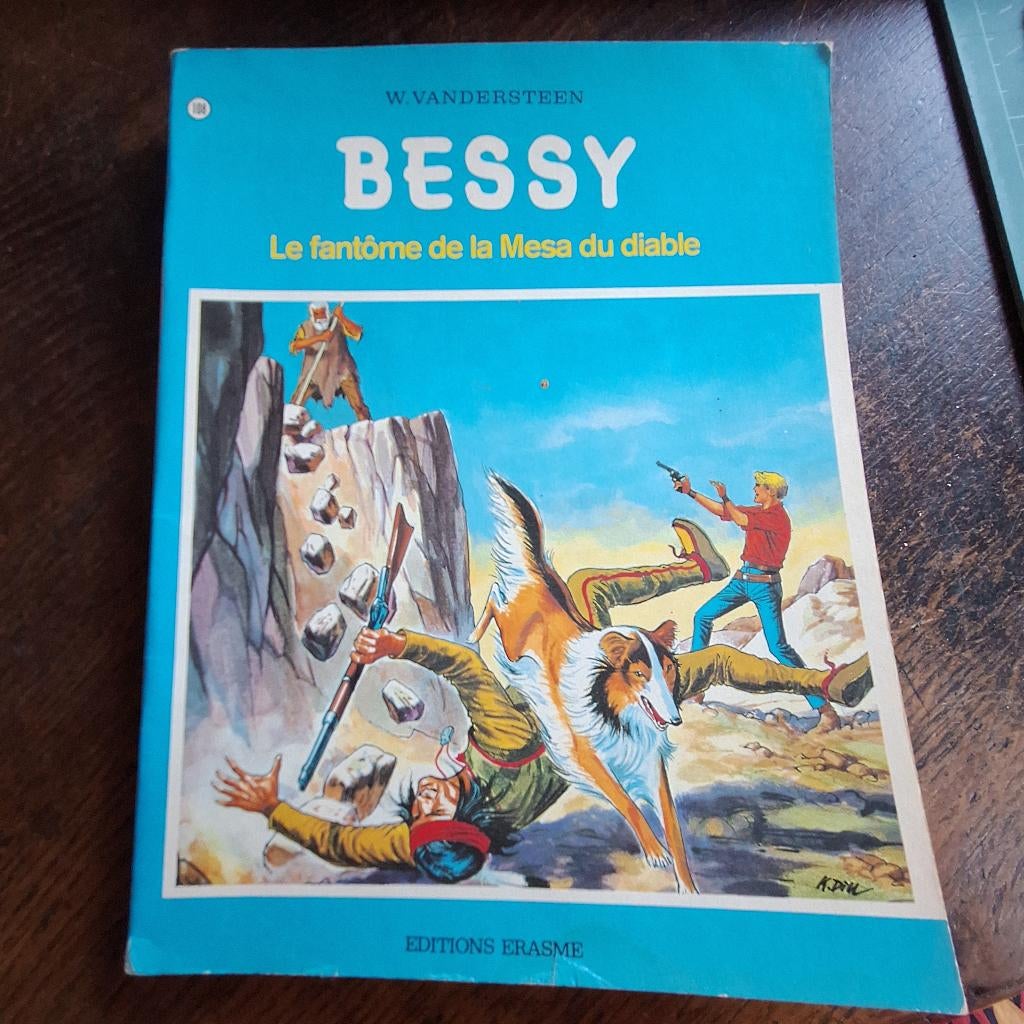 bessy le fantôme de la mesa du diable w.vandersteen, Willy Vandersteen, Une BD, Utilisé, Envoi