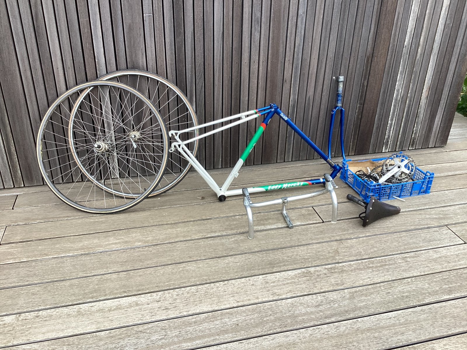 Vélo Eddy Merckx.  À remonter ! Complet, Vélos & Vélomoteurs, Enlèvement ou Envoi, Comme neuf