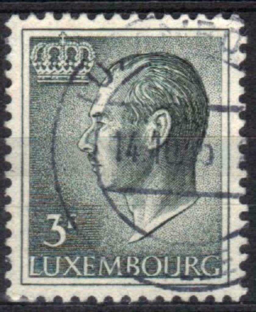 Luxemburg 1965-1966 - Yvert 665 - Groothertog Jan (ST), Verzenden, Luxemburg, Gestempeld