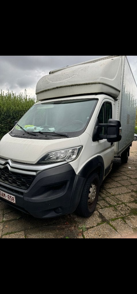 Citroen jumper met laadklep, Auto's, Bestelwagens en Lichte vracht, Voorwielaandrijving, Stof, Citroën, Wit