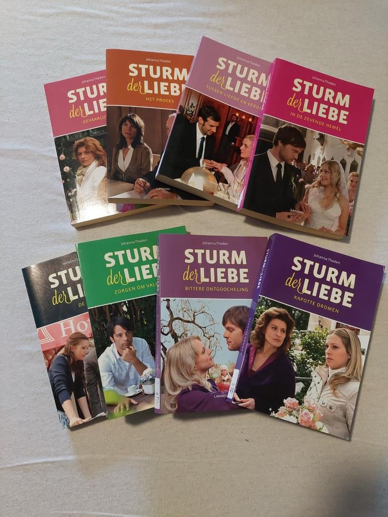 Boeken sturm der liebe, Ophalen