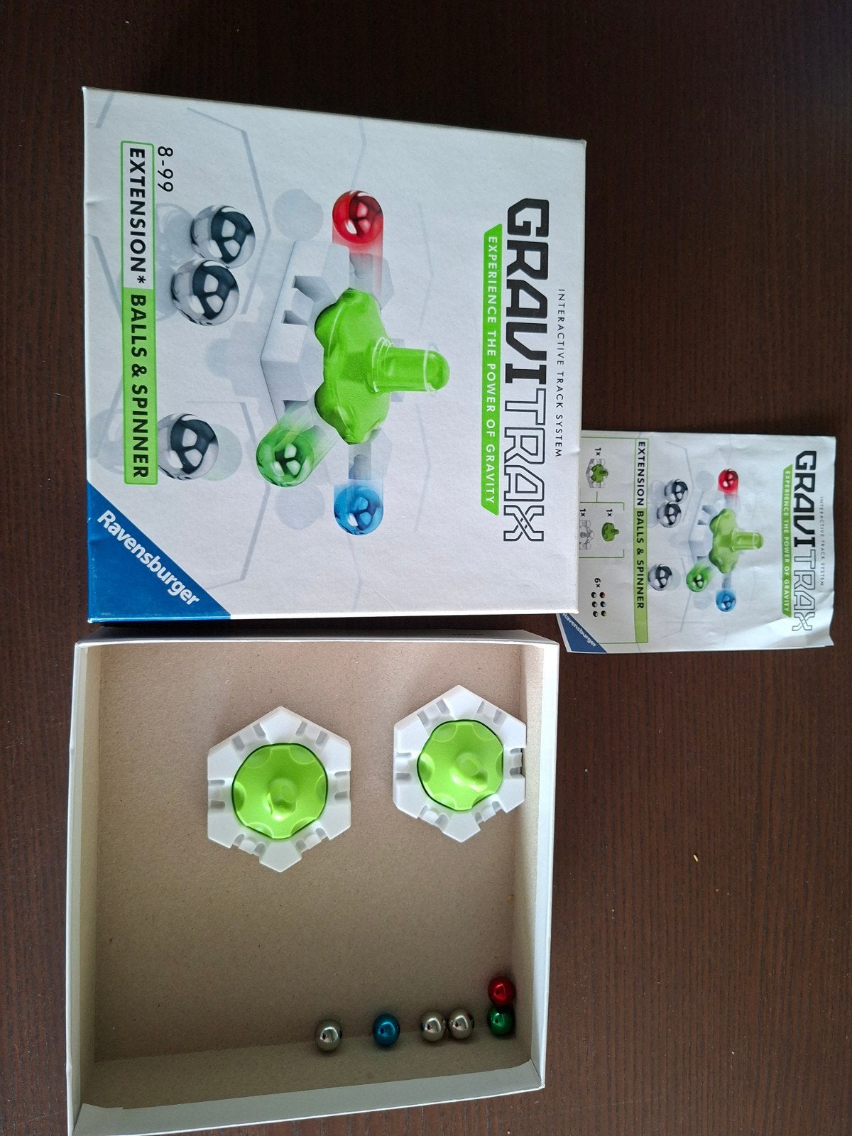 gravitrax extension Balls & spinner met extra spinner, Ophalen of Verzenden, Zo goed als nieuw, Bouwen